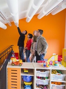Akoestische oplossingen in een klaslokaal
