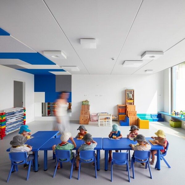 Acoustic solutions in kindergarten