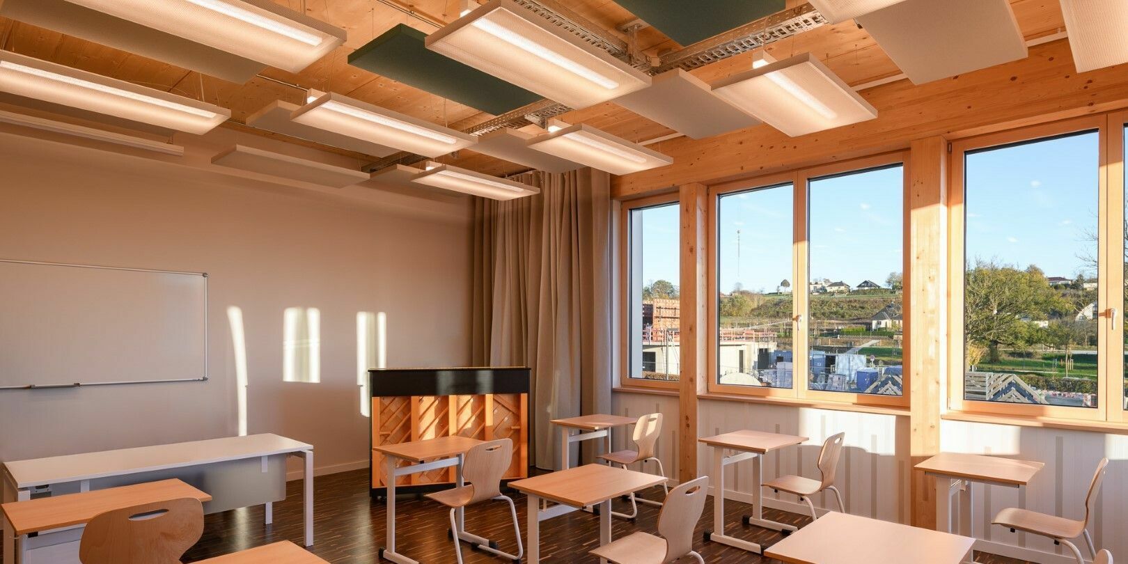 Acoustic solutions in classroom design